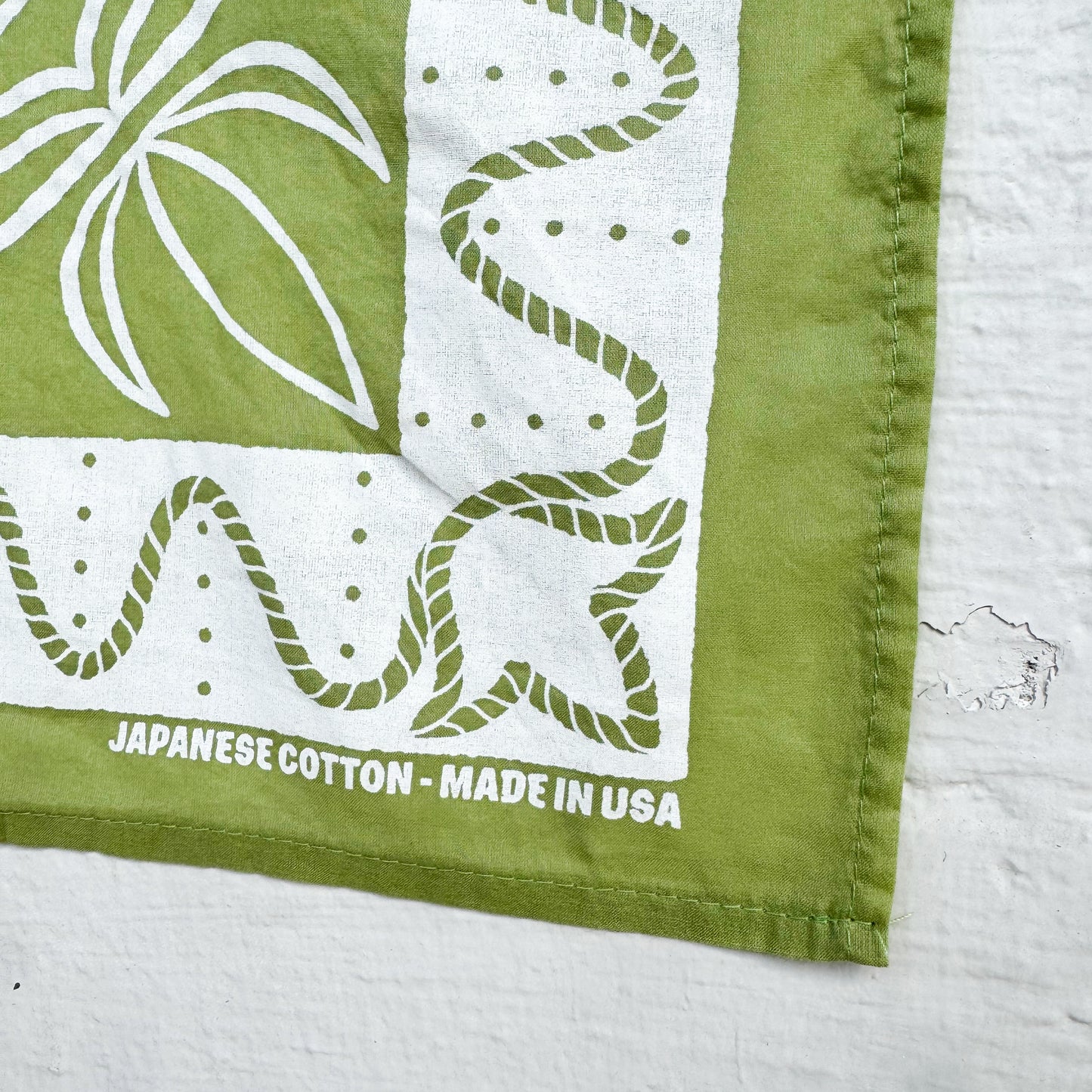 Western Adjacent Bandana - Avocado